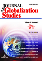 Journal of Globalization Studies. Volume 2, Number 1 / May 2011