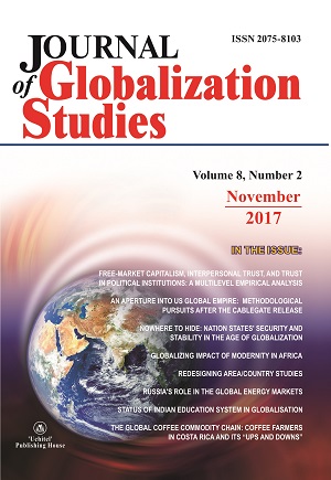 Journal of Globalization Studies. Volume 8, Number 2 / November 2017