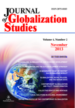 Journal of Globalization Studies. Volume 4, Number 2 / November 2013 