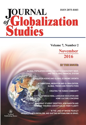 Journal of Globalization Studies. Volume 7, Number 2 / November 2016