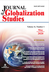 Journal of Globalization Studies. Volume 11, Number 1 / May 2020