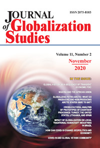 Journal of Globalization Studies. Volume 11, Number 2 / November 2020